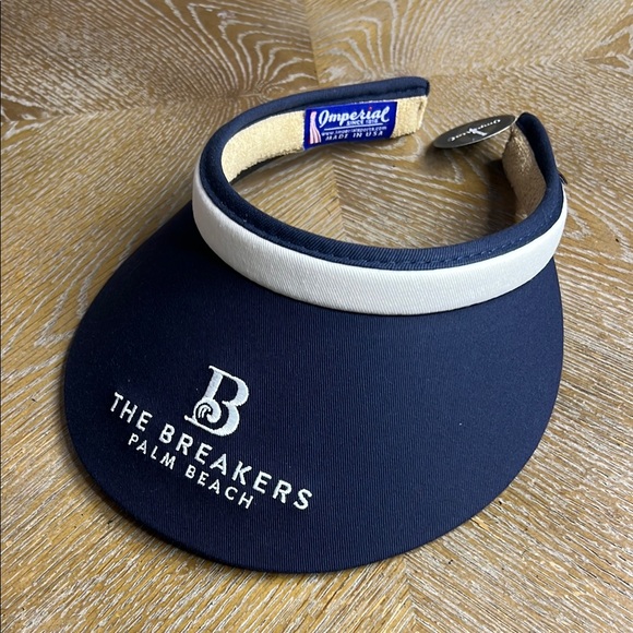 IMPERIAL The Breakers Palm Beach MEMBER Navy Visor